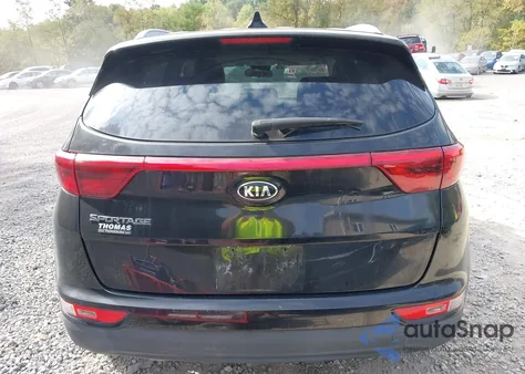 2017 Kia Sportage Lx from USA, damaged, VIN KNDPMCAC0H7193850